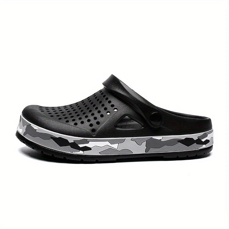 Camo-Stripe Comfort Slides