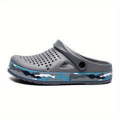 Camo-Stripe Comfort Slides