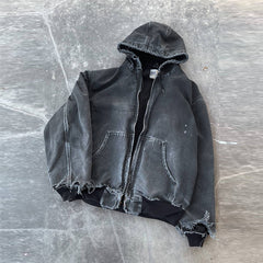 Heavyweight Vintage Zip Hoodie