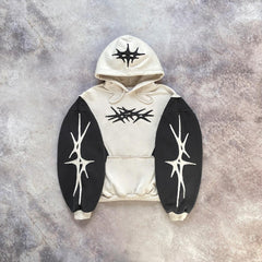 Appliqué Colorblock Hoodie