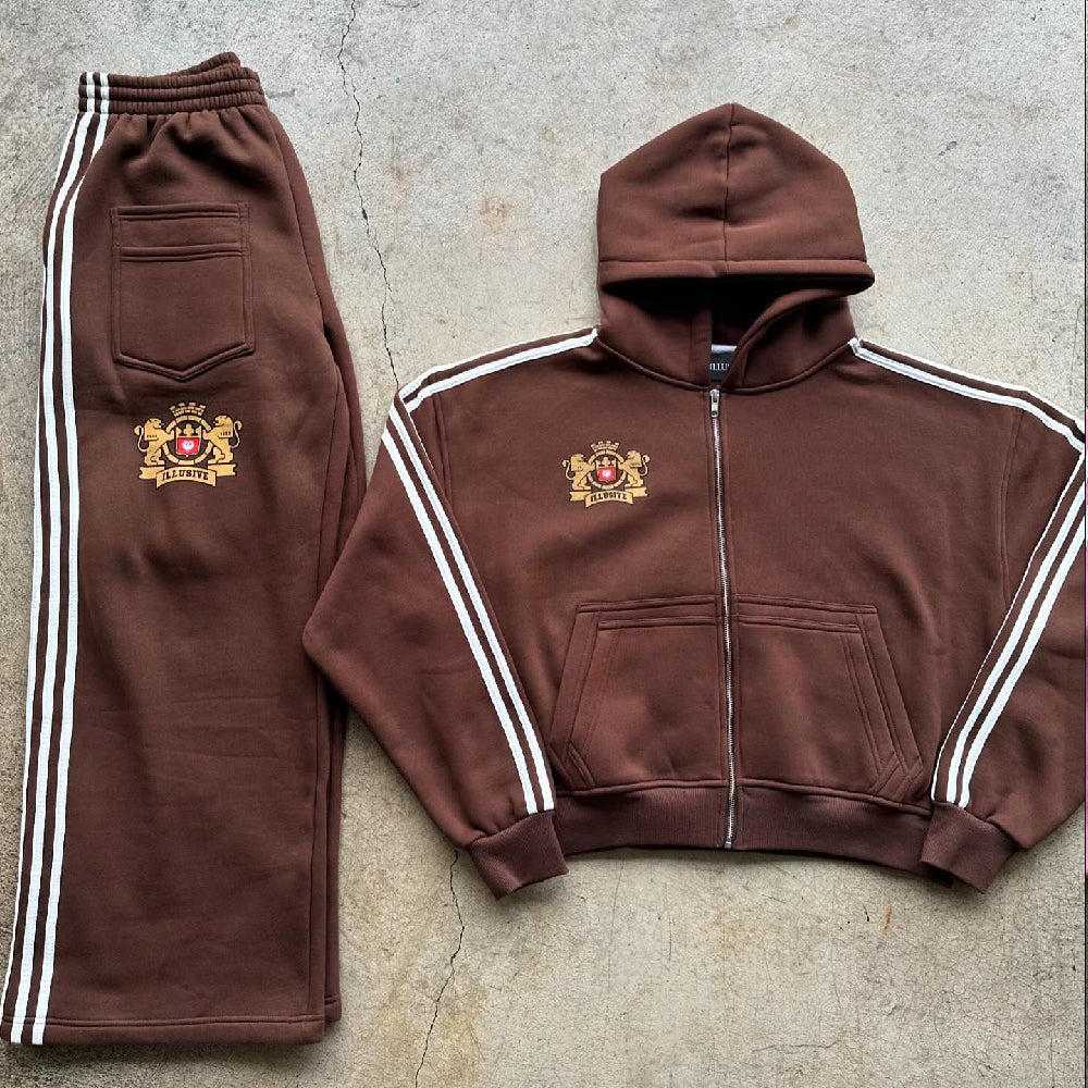 Heritage Crest Full-Zip Tracksuit