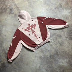 Appliqué Colorblock Hoodie